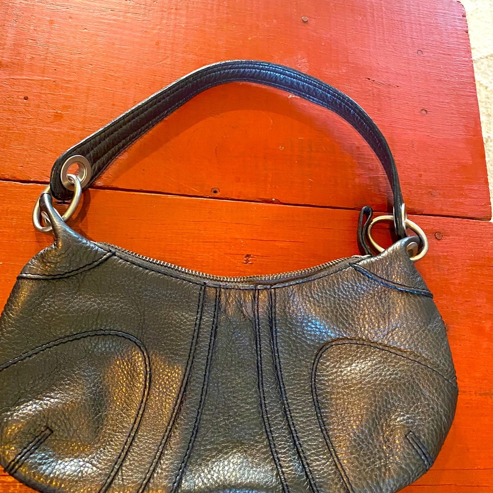 Banana Republic Bag Metallic - Pewter -  NWOT